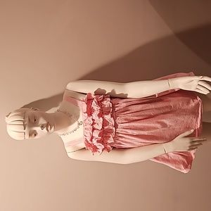 Girls Ralph Lauren Pink Seersucker Dress 12